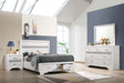 Tampa Furniture Outlet - Coaster - Miranda 4-piece Full Bedroom Set White - 205111F-S4