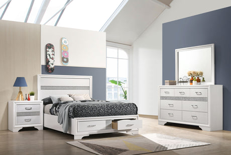 Tampa Furniture Outlet - Coaster - Miranda 4-piece Full Bedroom Set White - 205111F-S4
