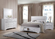 Tampa Furniture Outlet - Coaster - Miranda 4-piece California King Bedroom Set White - 205111KW-S4