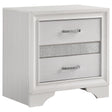 Tampa Furniture Outlet - Coaster - Miranda 3-drawer Nightstand Bedside Table White - 205112