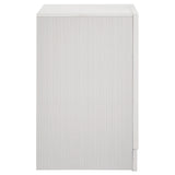 Miranda 3-drawer Nightstand Bedside Table White - Tampa Furniture Outlet