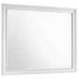 Tampa Furniture Outlet - Coaster - Miranda Dresser Mirror White - 205114