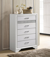 Miranda 6-drawer Bedroom Chest White - Tampa Furniture Outlet