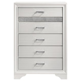 Miranda 6-drawer Bedroom Chest White - Tampa Furniture Outlet