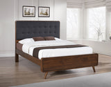 Robyn Wood Full Platform Bed Dark Walnut - Tampa Furniture Outlet