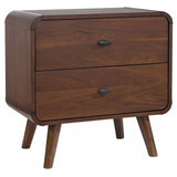 Robyn 5-piece Queen Bedroom Set Dark Walnut - Tampa Furniture Outlet