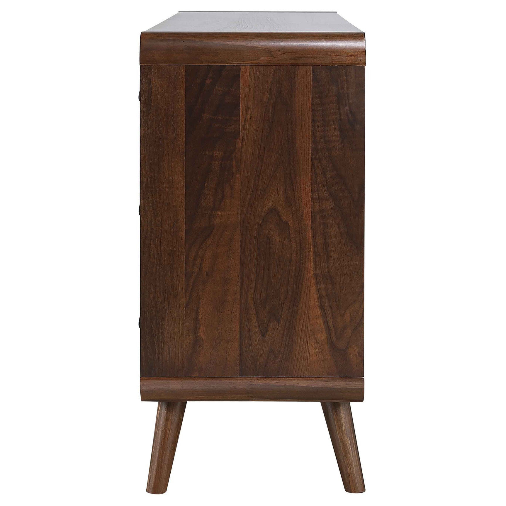 Robyn 6-drawer Bedroom Dresser Dark Walnut - Tampa Furniture Outlet