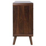 Robyn 6-drawer Bedroom Dresser Dark Walnut - Tampa Furniture Outlet