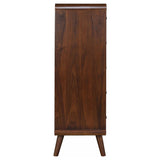 Robyn 5-drawer Bedroom Chest of Drawers Dark Walnut - Tampa Furniture Outlet