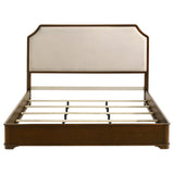 Garland 58-inch Eastern King Panel Bed Cream Brown Cherry