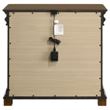 Garland 2-drawer Nightstand Bedside Table Brown Cherry