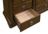 Garland 9-drawer Bedroom Dresser with Mirror Brown Cherry