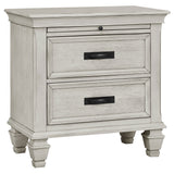 Franco 5-piece Queen Bedroom Set Distressed White - Tampa Furniture Outlet