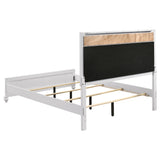 Barzini 5-piece California King Bedroom Set White - Tampa Furniture Outlet