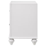 Barzini 2-drawer Nightstand White - Tampa Furniture Outlet