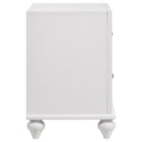 Barzini 2-drawer Nightstand White - Tampa Furniture Outlet