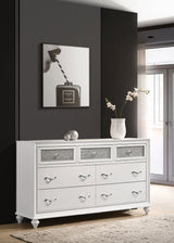 Barzini 7-drawer Dresser White - Tampa Furniture Outlet
