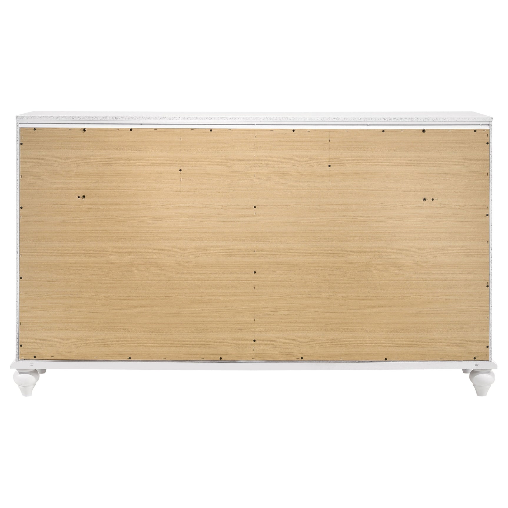 Barzini 7-drawer Dresser White - Tampa Furniture Outlet
