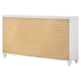 Barzini 7-drawer Dresser White - Tampa Furniture Outlet
