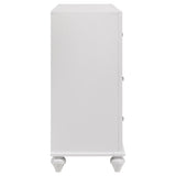 Barzini 7-drawer Dresser White - Tampa Furniture Outlet