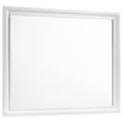 Tampa Furniture Outlet - Coaster - Barzini Dresser Mirror White - 205894