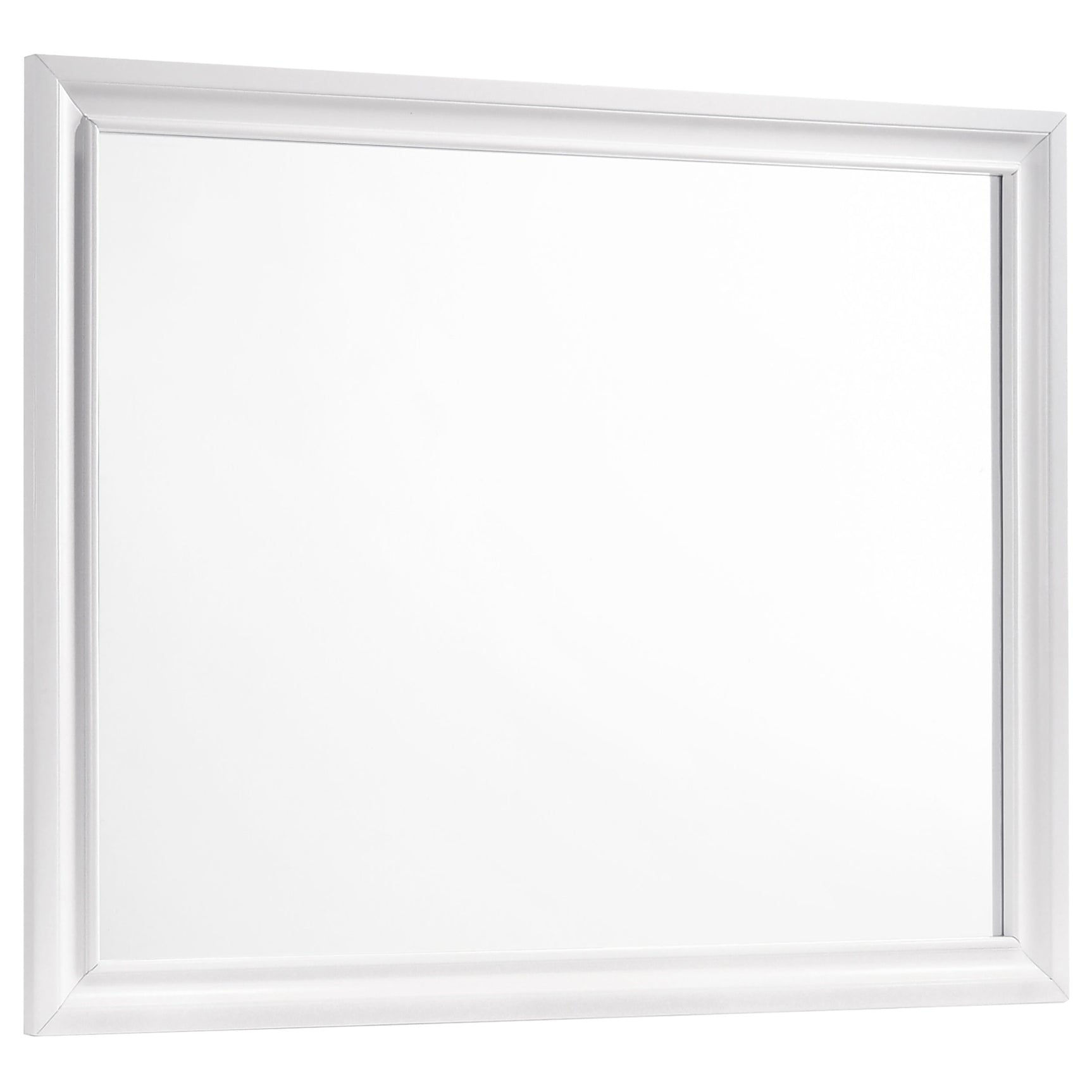 Tampa Furniture Outlet - Coaster - Barzini Dresser Mirror White - 205894