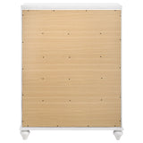 Barzini 5-drawer Bedroom Chest White - Tampa Furniture Outlet