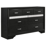 Miranda 5-piece Eastern King Bedroom Set Black - Tampa Furniture Outlet