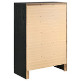 Miranda 5-piece Queen Bedroom Set Black - Tampa Furniture Outlet