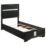 Miranda 5-piece Twin Bedroom Set Black - Tampa Furniture Outlet