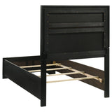 Miranda 5-piece Twin Bedroom Set Black - Tampa Furniture Outlet