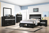 Tampa Furniture Outlet - Coaster - Miranda 5-piece Full Bedroom Set Black - 206361F-S5