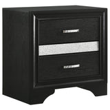 Miranda 5-piece Eastern King Bedroom Set Black - Tampa Furniture Outlet