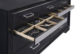 Miranda 5-piece Eastern King Bedroom Set Black - Tampa Furniture Outlet