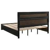 Miranda 5-piece California King Bedroom Set Black - Tampa Furniture Outlet
