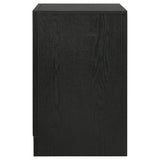 Miranda 3-drawer Nightstand Bedside Table Black - Tampa Furniture Outlet