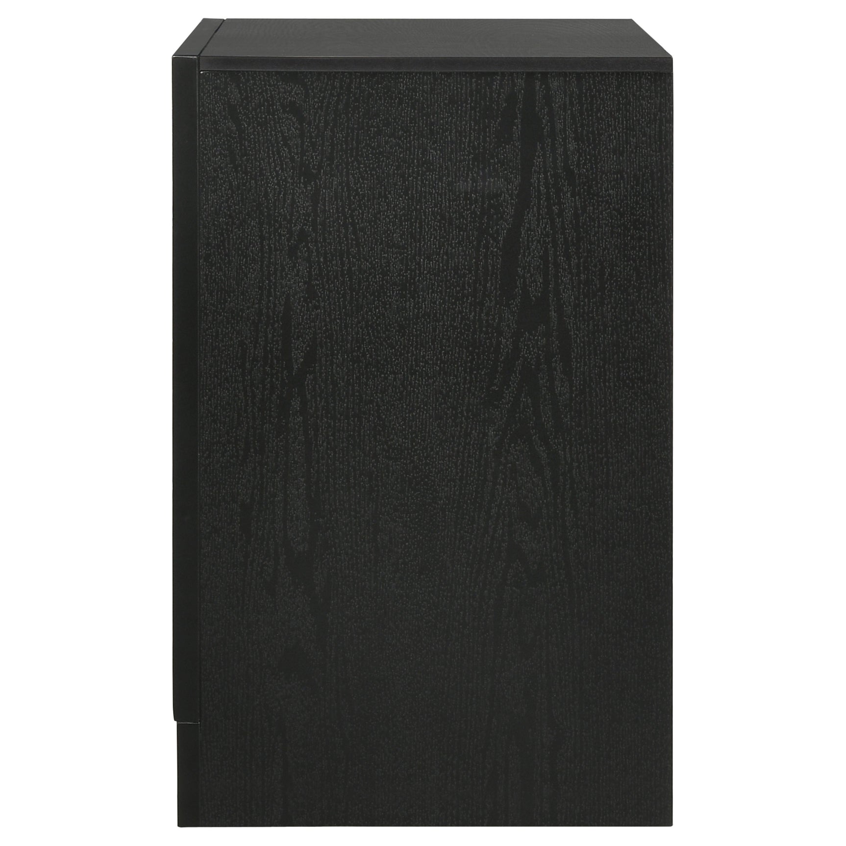 Miranda 3-drawer Nightstand Bedside Table Black - Tampa Furniture Outlet