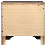 Miranda 3-drawer Nightstand Bedside Table Black - Tampa Furniture Outlet