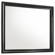 Tampa Furniture Outlet - Coaster - Miranda Dresser Mirror Black - 206364