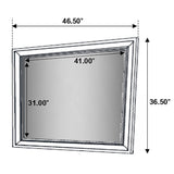 Miranda Dresser Mirror Black - Tampa Furniture Outlet