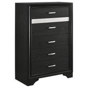 Tampa Furniture Outlet - Coaster - Miranda 6-drawer Bedroom Chest Black - 206365