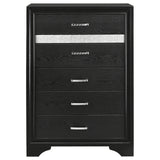 Miranda 6-drawer Bedroom Chest Black - Tampa Furniture Outlet