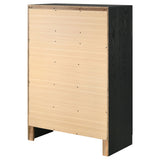 Miranda 6-drawer Bedroom Chest Black - Tampa Furniture Outlet