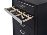 Miranda 6-drawer Bedroom Chest Black - Tampa Furniture Outlet