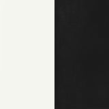 Retro 5-piece Oval Dining Table Set White and Black - Tampa Furniture Outlet