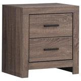 Brantford 5-piece Eastern King Bedroom Set Barrel Oak - Tampa Furniture Outlet