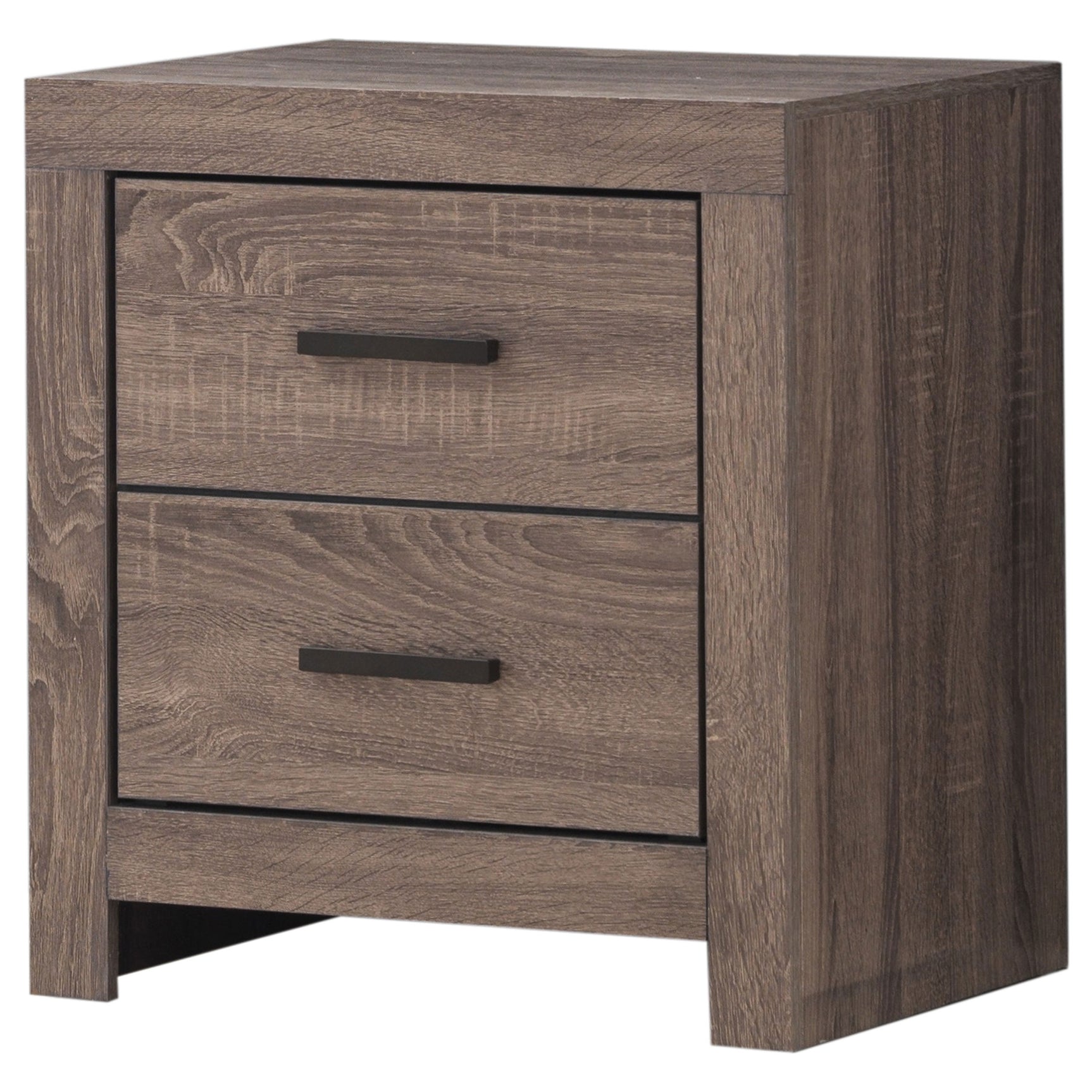 Brantford 2-drawer Nightstand Barrel Oak - Tampa Furniture Outlet