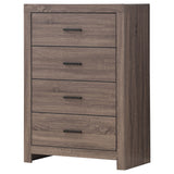 Brantford 4-drawer Bedroom Chest Barrel Oak - Tampa Furniture Outlet