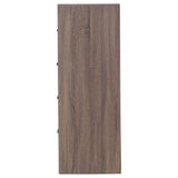 Brantford 4-drawer Bedroom Chest Barrel Oak - Tampa Furniture Outlet