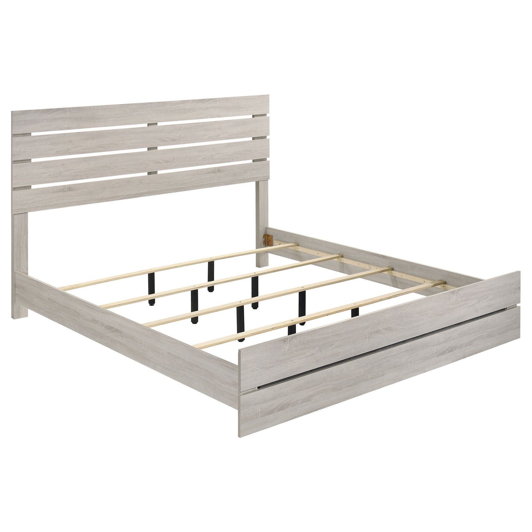Brantford 5-piece Eastern King Bedroom Set Coastal White - Tampa Furniture Outlet